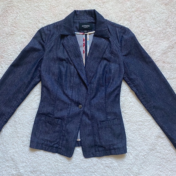 Express Jackets & Blazers - Express Ladies  Denim Vest